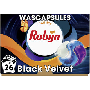 Robijn Wascapsules black velvet