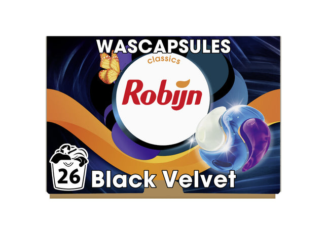 Robijn Wascapsules black velvet