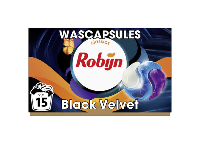 Robijn 3-in-1 Wascapsules black velvet