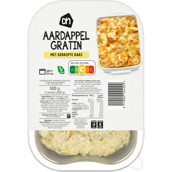 Excellent Aardappelgratin naturel