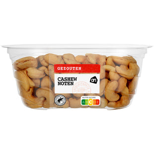 Cashewnoten gezouten