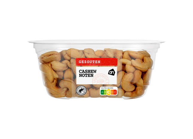 Cashewnoten gezouten