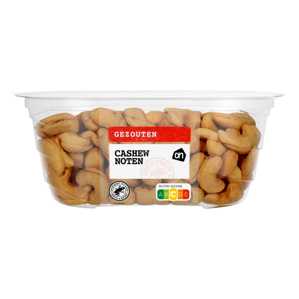 Cashewnoten gezouten