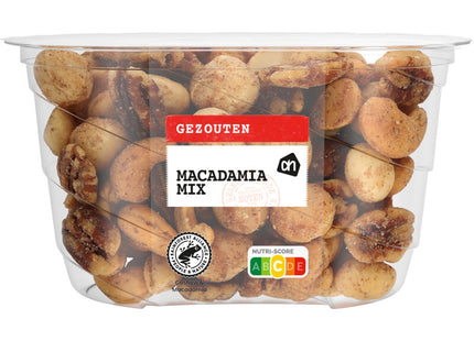 Gezouten macadamia mix