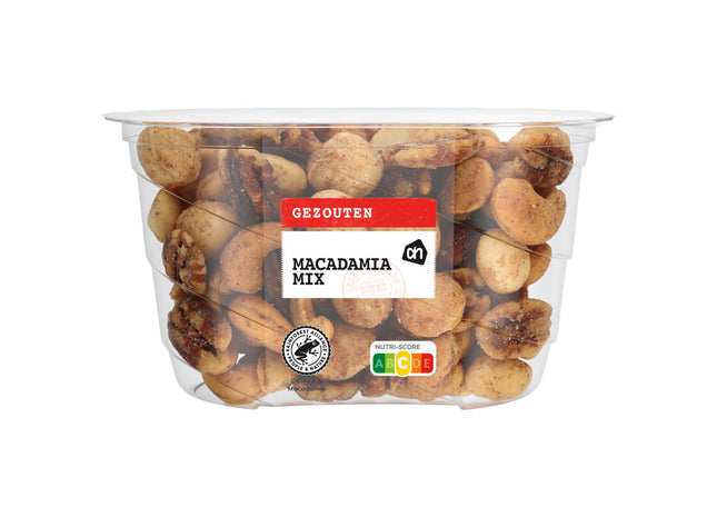 Gezouten macadamia mix