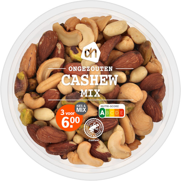 Ungesalzene Cashewmischung