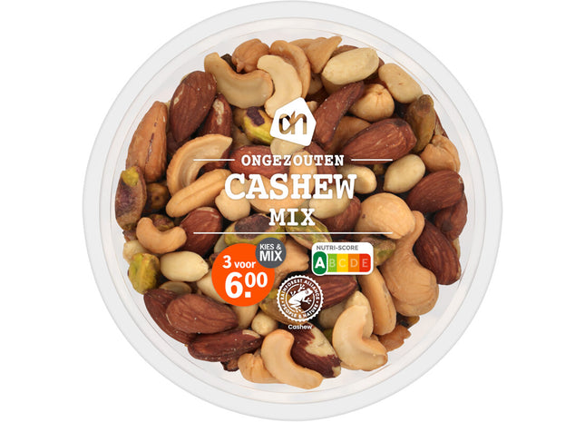 Ongezouten cashewmix