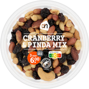 Cranberry-Erdnuss-Mischung