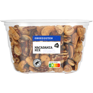 Ongezouten macadamia mix