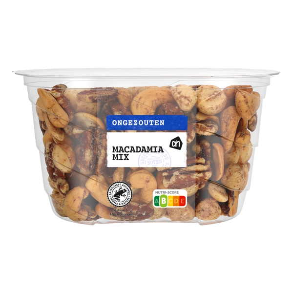 Unsalted macadamia mix