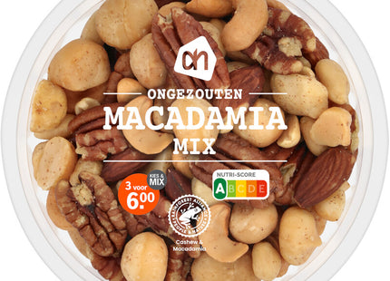 Ongezouten macadamiamix