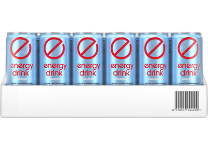 E Energy drink sugarfree tray