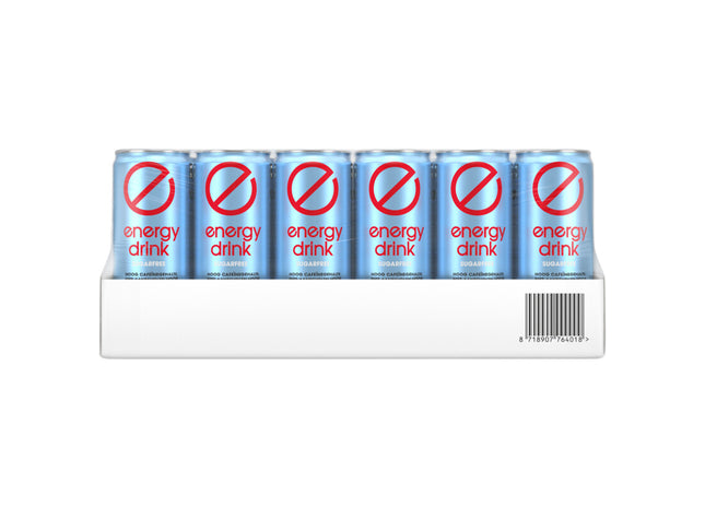 E Energy drink sugarfree tray