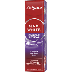 Colgate Max white purple reveal