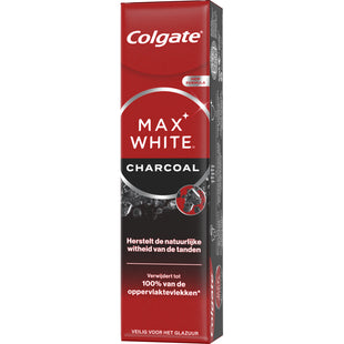 Colgate Max white tandpasta charcoal