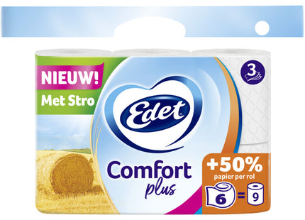 Edet Comfort plus toilet paper with straw