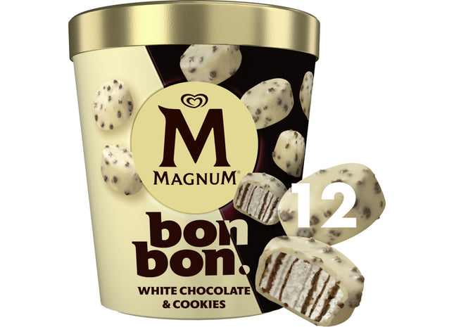 Magnum Bonbon white chocolate & cookies