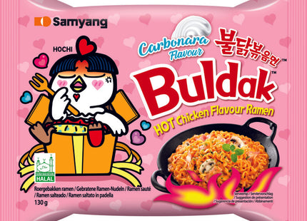 Samyang Instant noodles hot chicken carbonara