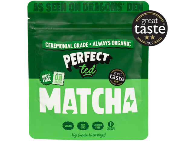 Perfect Ted Ceremonial grade organic matcha powder