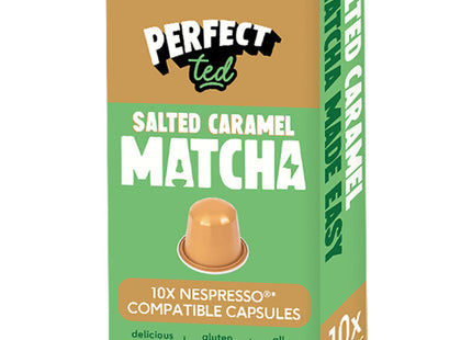 Perfect Ted Salted caramel matcha capsules