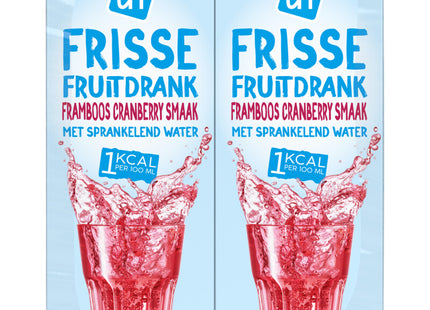 Frisse fruitdrank framboos 1kcal