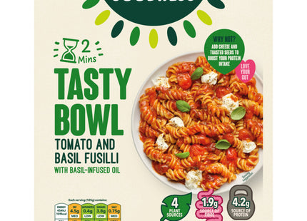 Full of Goodness Tasty bowl tomato and basil fusilli