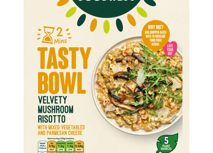 Full of Goodness Tasty bowl velvety mushroom risotto