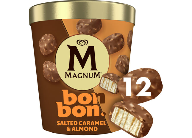 Magnum Bonbon salted caramel & almond