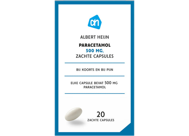 Paracetamol 500mg liquid caps