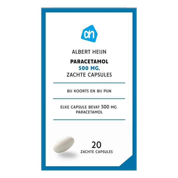 Paracetamol 500mg liquid capsules
