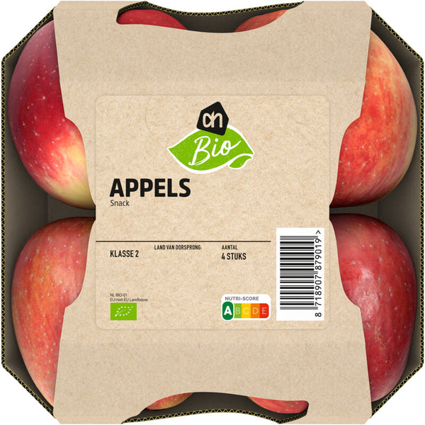Schale Bio-Äpfel