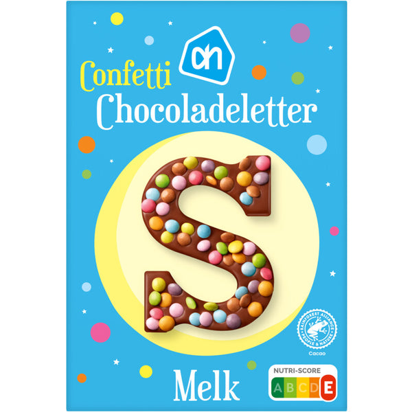 Letter confetti