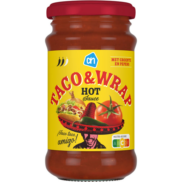 Taco and wrap spicy sauce