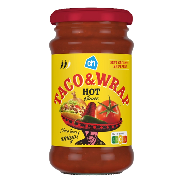 Taco and wrap spicy sauce