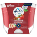 Glade Scented Candle Cosy Apple Cinnamon Rapeseed Wax