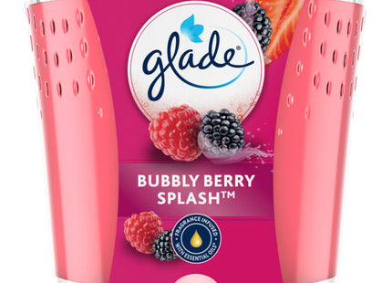 Glade Geurglas berry splash raapzaadwas