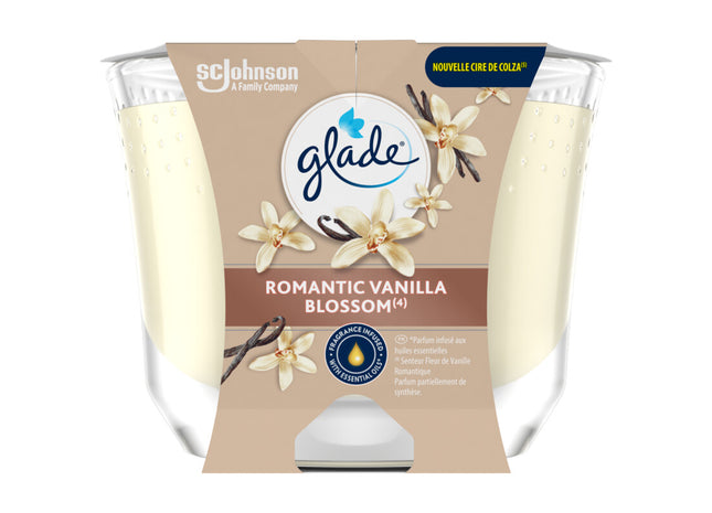 Glade Geurglas romantisch vanille raapzaadwas