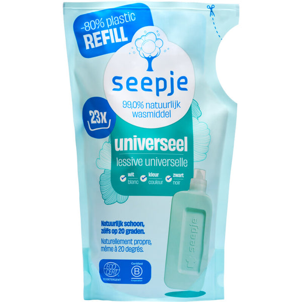 Seepje Wasmiddel navulzak universeel