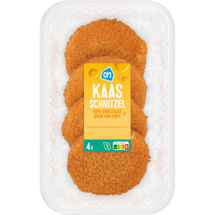 Vegetarische kaasschnitzel