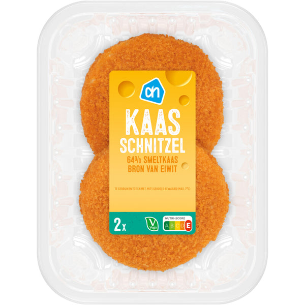 Vegetarische kaasschnitzel