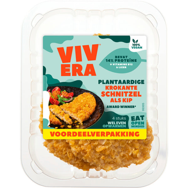 Vivera Plantaardige krokante schnitzel voordeel