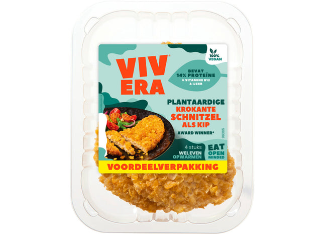Vivera Plantaardige krokante schnitzel voordeel