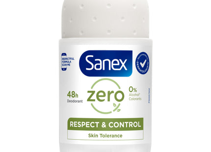 Sanex Zero% respect control deodorant roller