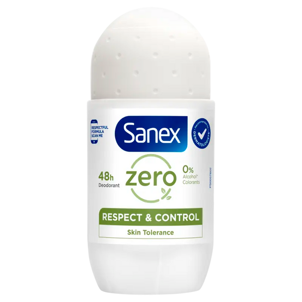Sanex Zero% respect control deodorant roller