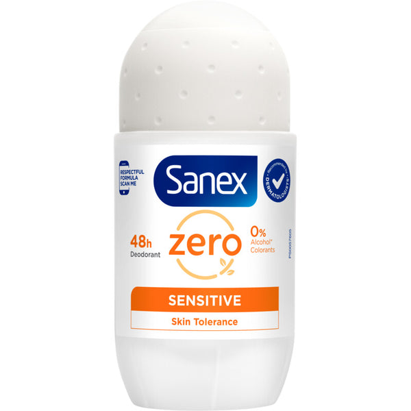 Sanex Zero% gentle deodorant roller