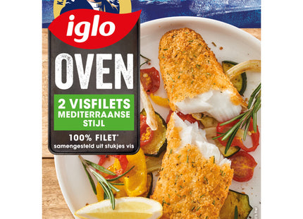 Iglo Oven fish fillet Mediterranean