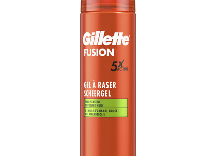 Gillette Fusion5 Rasiergel für besonders empfindliche Haut