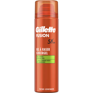 Gillette Fusion5 Rasiergel für besonders empfindliche Haut
