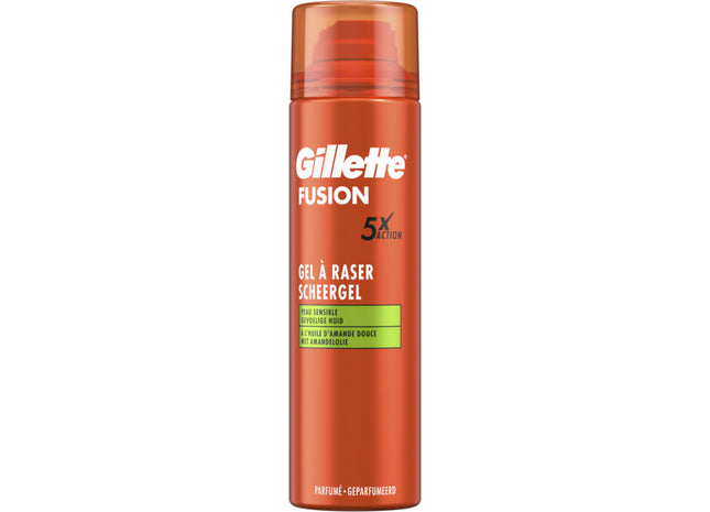 Gillette Fusion5 Rasiergel für besonders empfindliche Haut