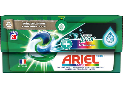 Ariel 4-in-1 pods+ unstoppable washing capsules